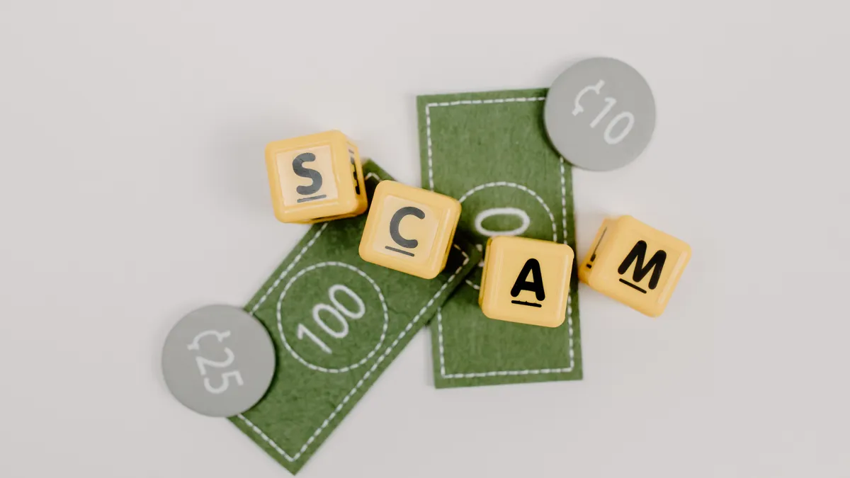 How to spot website marketplace scams and fake buyers: red flags and verification steps — Close-Up Shot of Fake Money