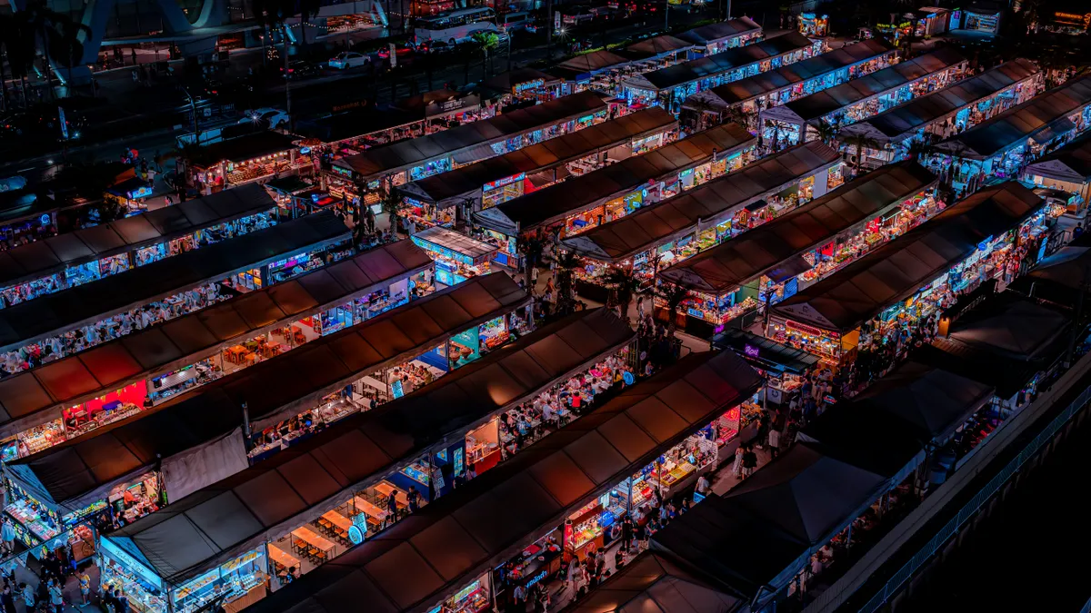 Prepare a website for sale: a complete due-diligence checklist sellers must provide — Aerial View of Bustling Bangkok Ni